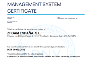 Certificado IATF 16949